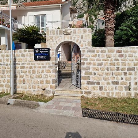 Waterfront Apartment Petrovina Kotor Eksteriør bilde