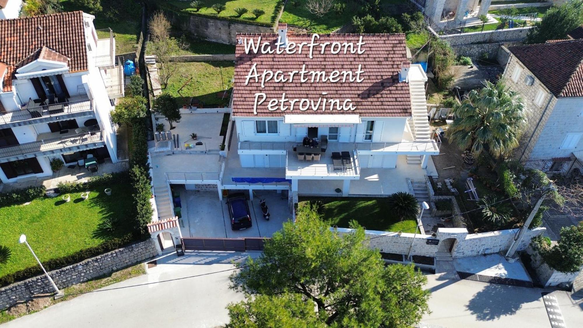 Waterfront Apartment Petrovina Kotor Eksteriør bilde